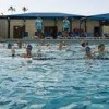 Soldiers in a Training Pool in Pearl Harbor, Hawaii