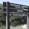 Tecolote Canyon Natural Park and Nature Center-sign