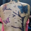 Butterfly tattoo in Sasebo, Japan
