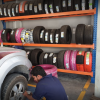 Repairing car wheels in Manama, Bahrain