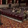 Inside Cinema77 with military men at Atsugi, Japan