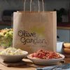 Olive Garden Italian Restaurant Silverdale-paper bag