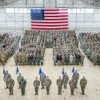 Battle Creek Air National Guard Base US flag
