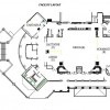 Catering Floor Layout in Kentucky, Fort Campbell