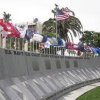 Vietnam Unit Memorial Monument Coronado-flags