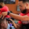 The Nappy Root Barber Shop owner Brandon Hicks