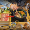 Meat and veggie in Yokosuka, Japan