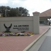 Randolph AFB Base Sign in Universal, Texas