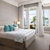 Hotel del Coronado-blue pillow
