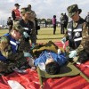 Emergency drill in Yokosuka, Japan