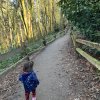 Puget Creek Natural Area-JB Lewis-McChord-child walking
