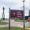 CAPE HENRY MEMORIAL CROSS-sign board