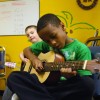 Kids Playing Guitar in Kentucky, Fort Campbell