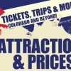 Attractions and Price Banner in Colorado, Colorado Springs