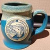 Saratoga Coffee Traders- blue mug