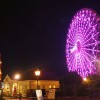 Lighted Ferris Wheel in Sasebo, Japan