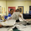 Youth Reading Newspaper in Illinois, Scott AFB