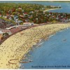 Aerial View Ocean Beach Park in Connecticut