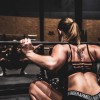 Woman at Fitness Center in Yokosuka, Japan