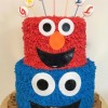 2tier Bday Cake in Sasebo, Japan