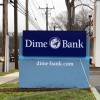 Dime Bank Signage in New London, Connecticut