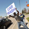 Car Wash Sign in Illinois, Scott AFB