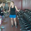 Personal Trainer talks to a Fitness member in Colorado, Colorado Springs