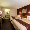 Red Roof Inn Bedroom in Norfolk, Virginia