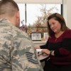 Airman and Family Readiness Program Battle Creek  man and woman talking