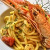 Seafood Pasta in Catania, Italy