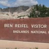 Badlands National Park- sign