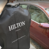 Holding Hilton suit in Manama, Bahrain
