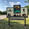 Family Camp Ground - Scott AFB-sign