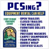 Equipment rental