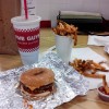 Five Guys Hamburgers NAS North Island burger