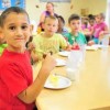 Child Development Center-Cannon AFB- children eating
