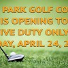 Golf Course Opening Banner in Kentucky, Fort Campbell