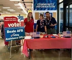 Federal Voting Assistance Program- Beale AFB- Staff
