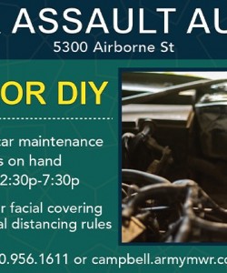 Air Assault Auto Banner in Kentucky, Fort Campbell