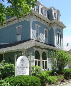 The Springwater Bed and Breakfast- sign