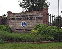 CHARLESTON AIR FORCE BASE-gate