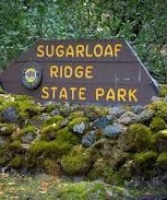 Sugarloaf Ridge State Park Travis AFB- sign