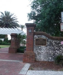 HOWARD GILMAN WATERFRONT PARK- entrance