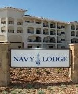 NAVY LODGE NORTH ISLAND sign