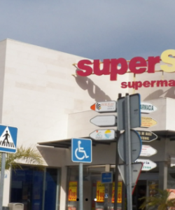 Shopping Center in Madrid, Spain
