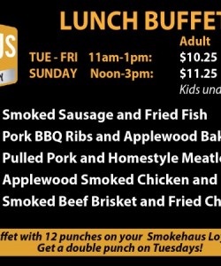 Lunch Buffet Menu in Kentucky, Fort Campbell
