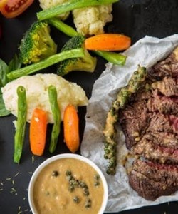steak in Sasebo, Japan