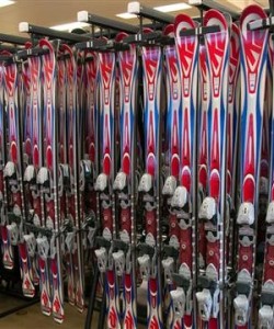 Gear Rental Display in Atsugi, Japan