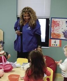 Teacher and the Children in Kentucky, Fort Campbell
