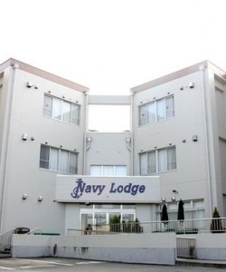 Navy Lodge Facade in Atsugi, Japan